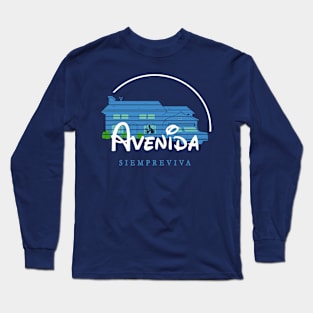 Avenida Siempreviva Long Sleeve T-Shirt